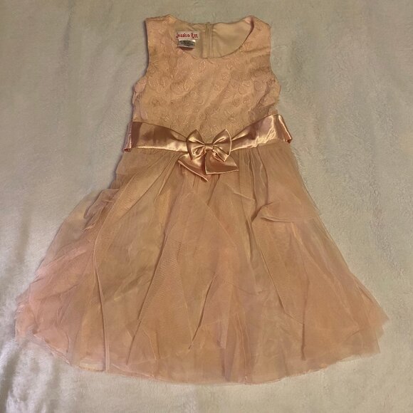 Jessica Ann Girls 6 Party Dress Tulle Any Occasion - Picture 1 of 7